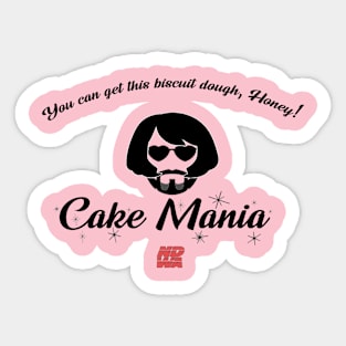 B&W Series - Cake Mania Sticker